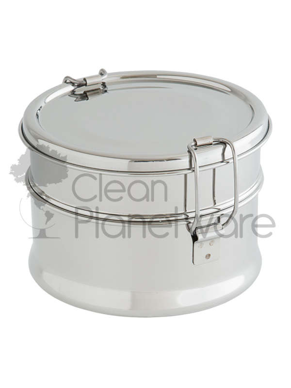 2 Layer Round Lunch Box Cleanplaneterra